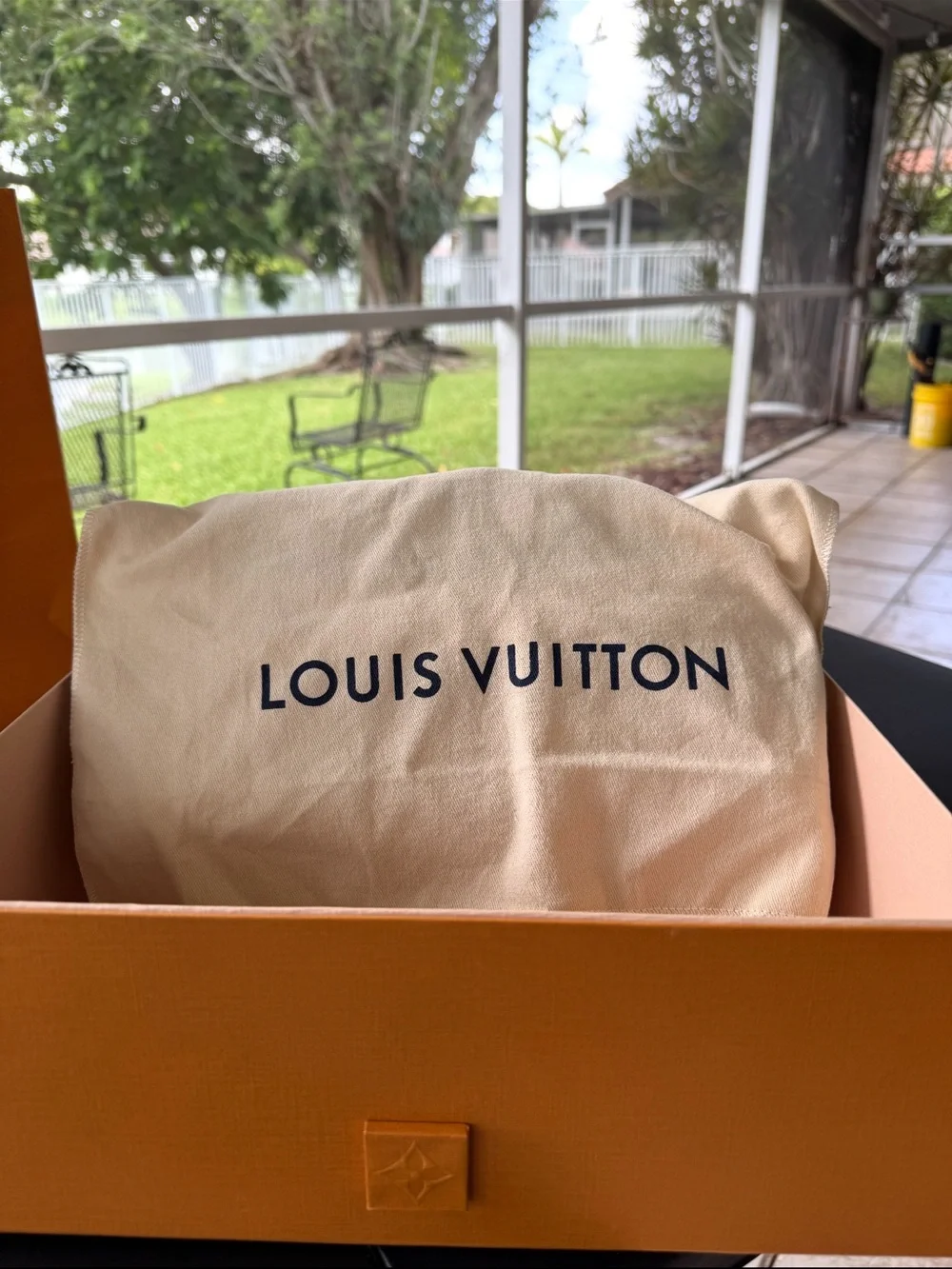 Louis Vuitton Black OnTheGo East West bag